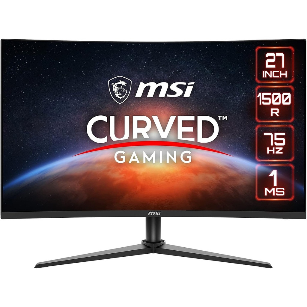 Monitor Gamer MSI 27" Curvo FHD 1ms