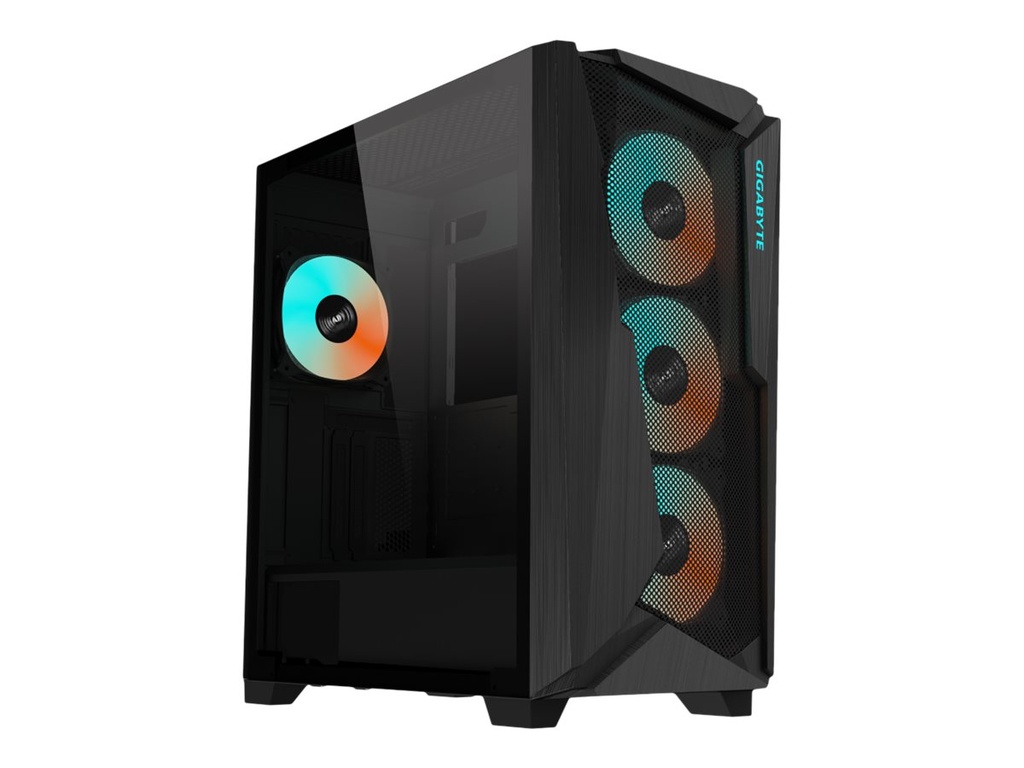 GABINETE GIGABYTE C301 GLASS BLACK