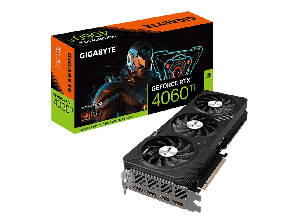 TARJETA DE VIDEO GIGABYTE GEFORCE RTX 4060 TI GAMING OC