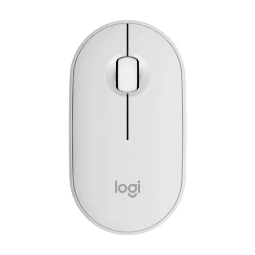 LOGITECH MOUSE M350S PEBBLE 2 OFF WHITE INAL+BT