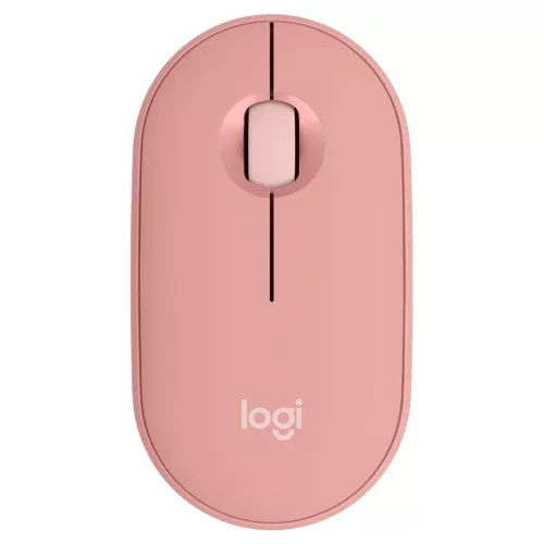 LOGITECH MOUSE M350S PEBBLE 2 ROSE INAL+BT