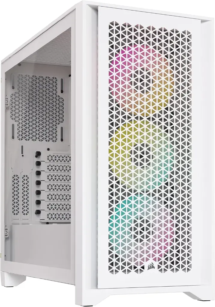 CORSAIR GABINETE 4000D ICUE RGB BLANCO