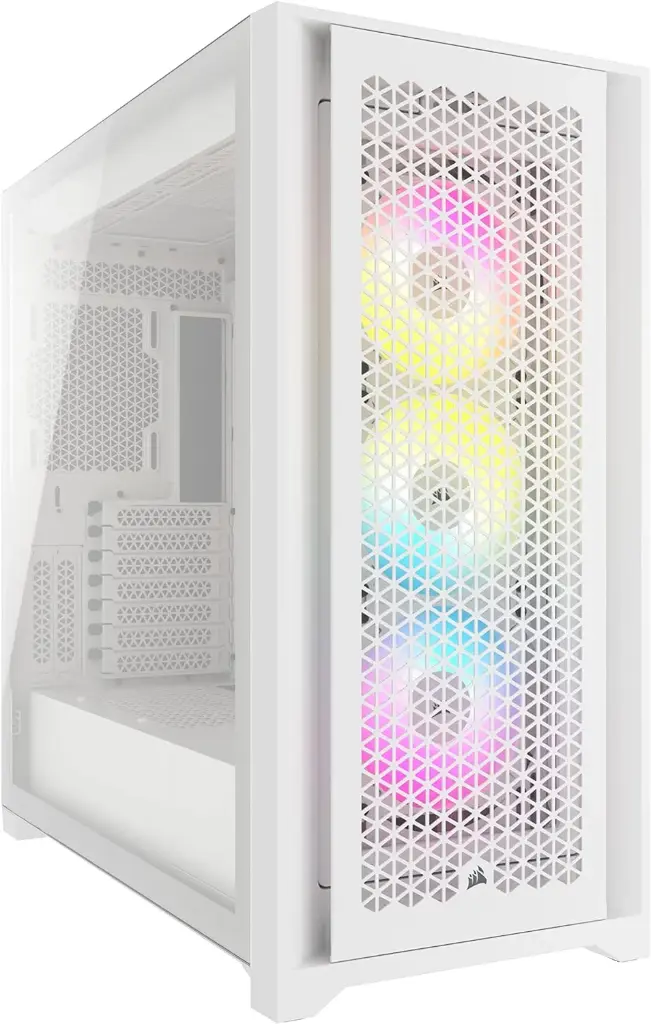 CORSAIR GABINETE 5000D ICUE RGB BLANCO