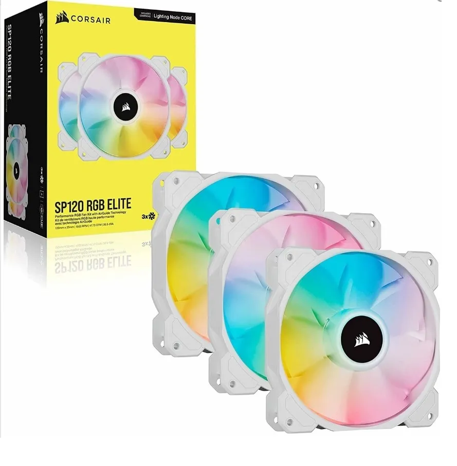 CORSAIR FAN X3 SP120 C/LIGHTING NODE BCO