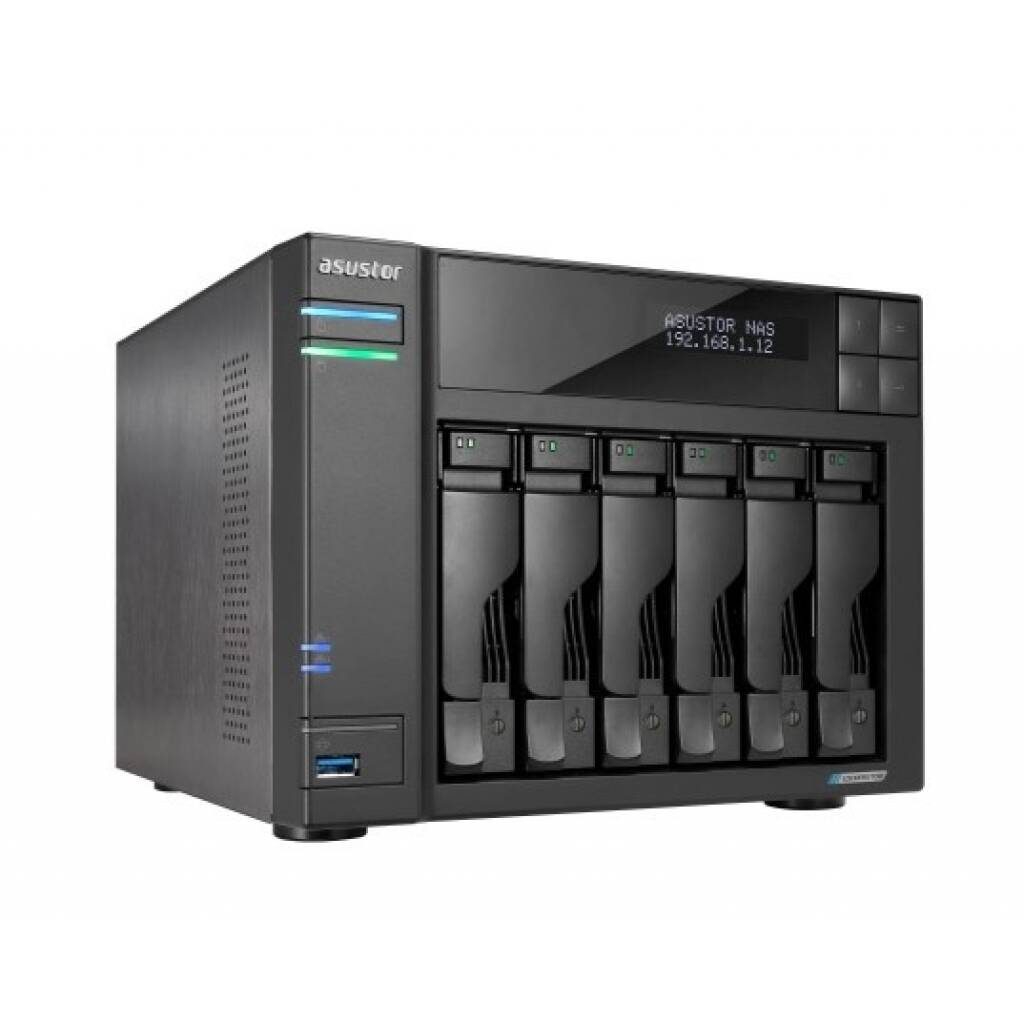 NAS ASUSTOR AS6706T - 6 BAY NAS, TOWER, 8GB DDR4