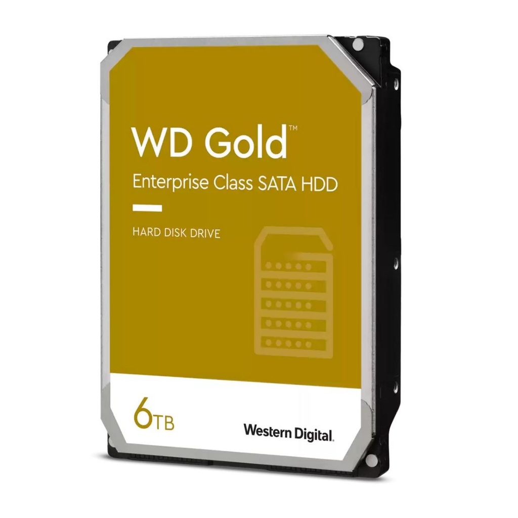 Hdd Wd Gold 6tb 3.5" 7200 Rpm 256mb Sata