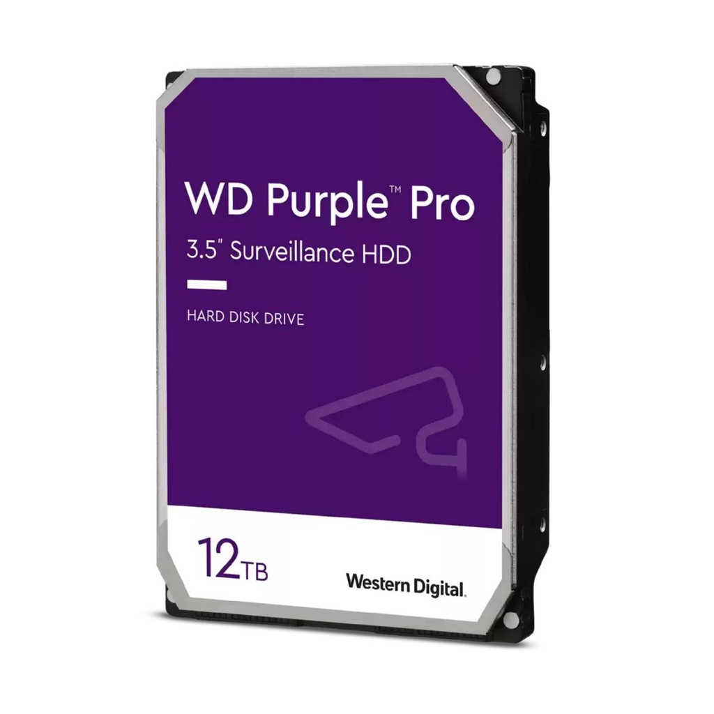 Hdd Wd Purple Pro 12tb 3.5" 7200rpm 256mb Sata