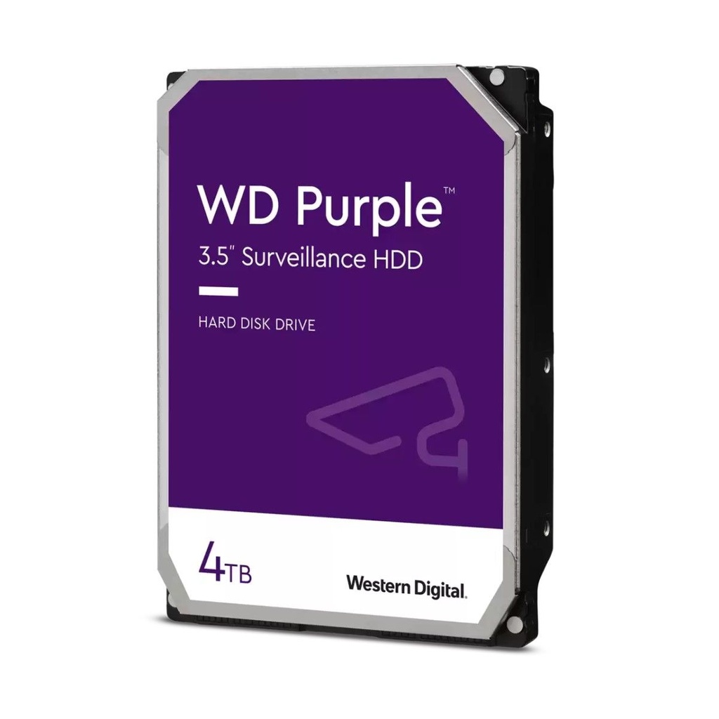 Hdd Wd Purple 4tb 3.5" 5400rpm 256mb Sata