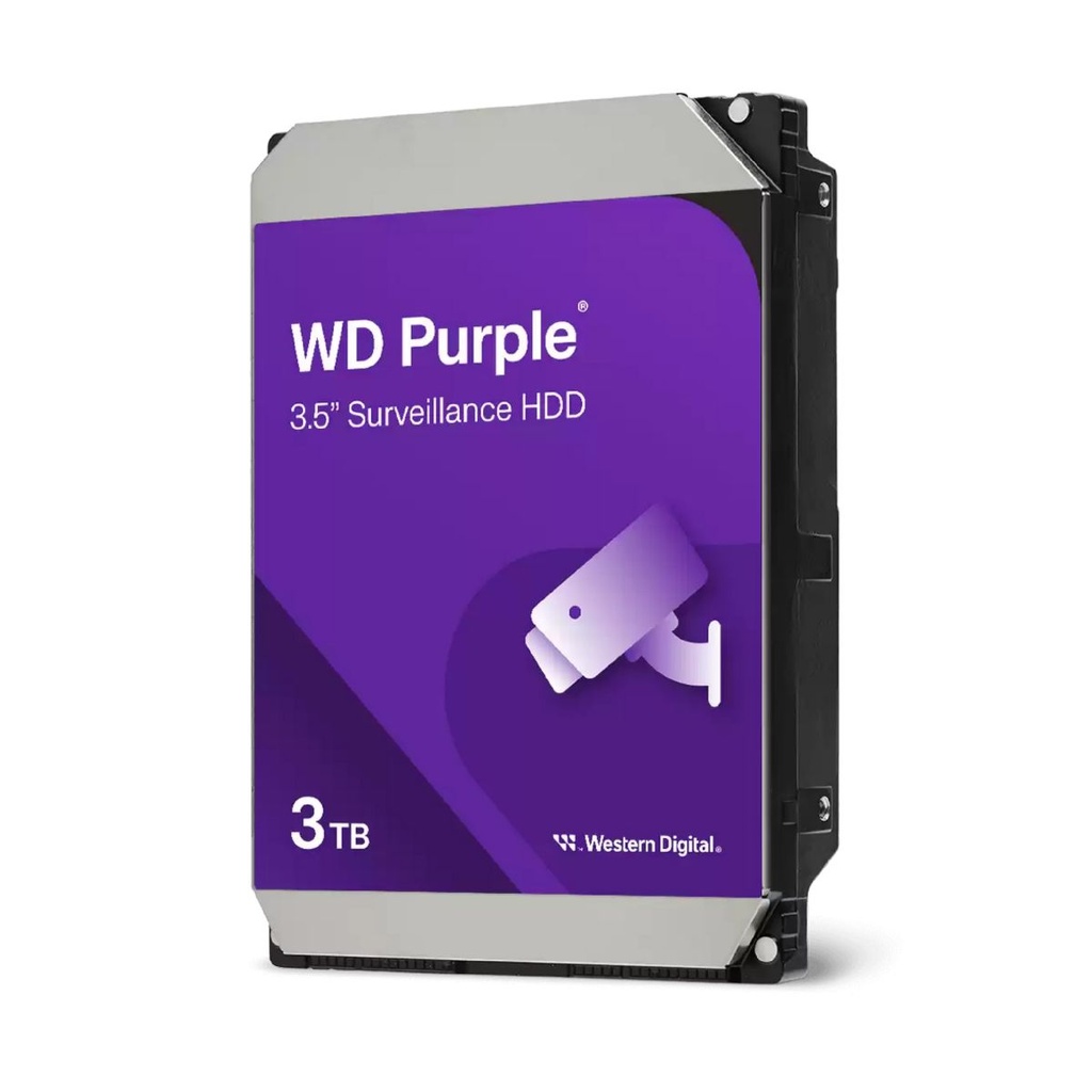 Hdd Wd Purple 3tb 3.5" 5400rpm 256mb Sata