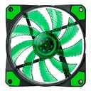 Fan Cooler Ventilador Marvo Gamer Gabinete 12 Cm Verde