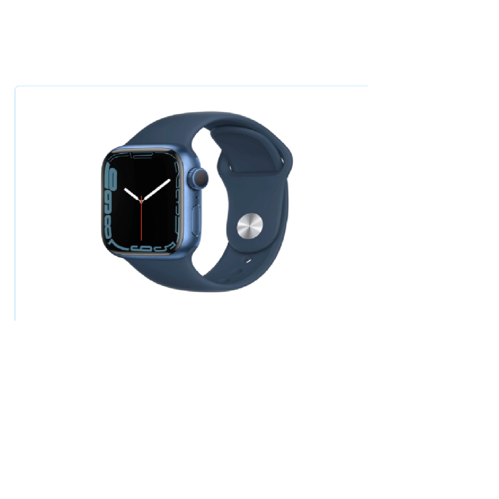 APPLE WATCH SERIES 7 (GPS) 41MM BLUE ALUMINUM CASE WITH ABYS