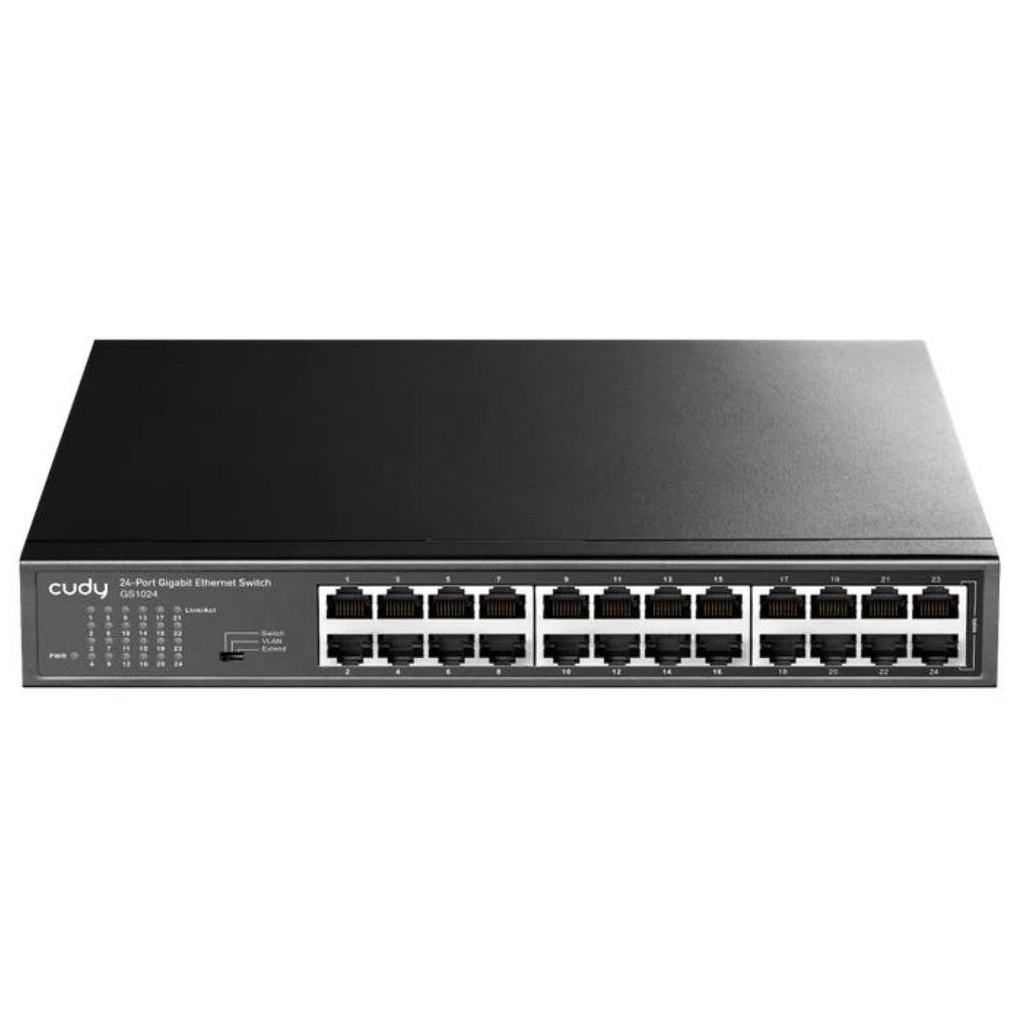 Switch Cudy 24 Puertos Gigabit Rackeable