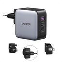 Ugreen Cargador De Pared 65w Usb + Usb-c x 2 Negro