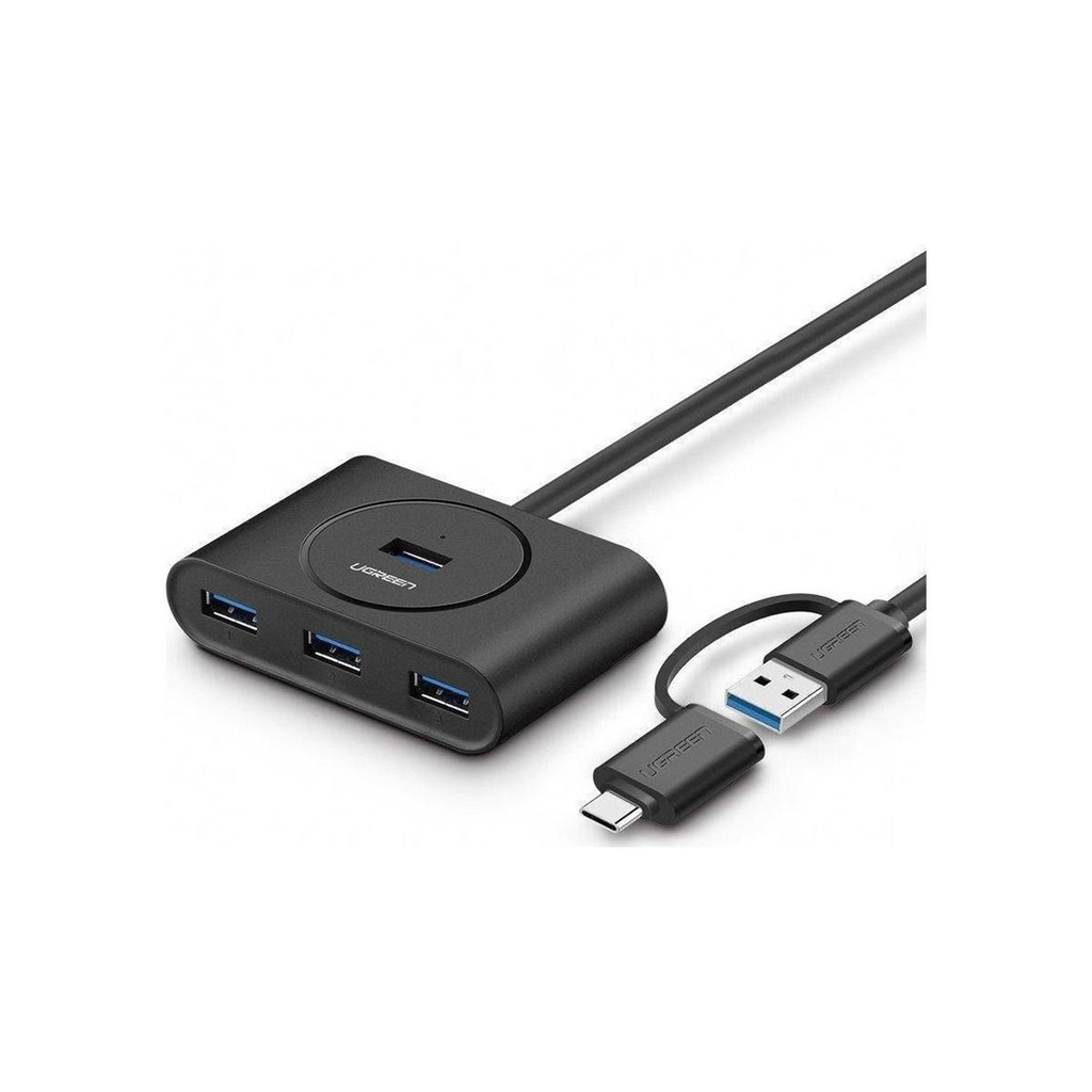 Ugreen Hub 2 En 1 Usb 3.0 con USB-C