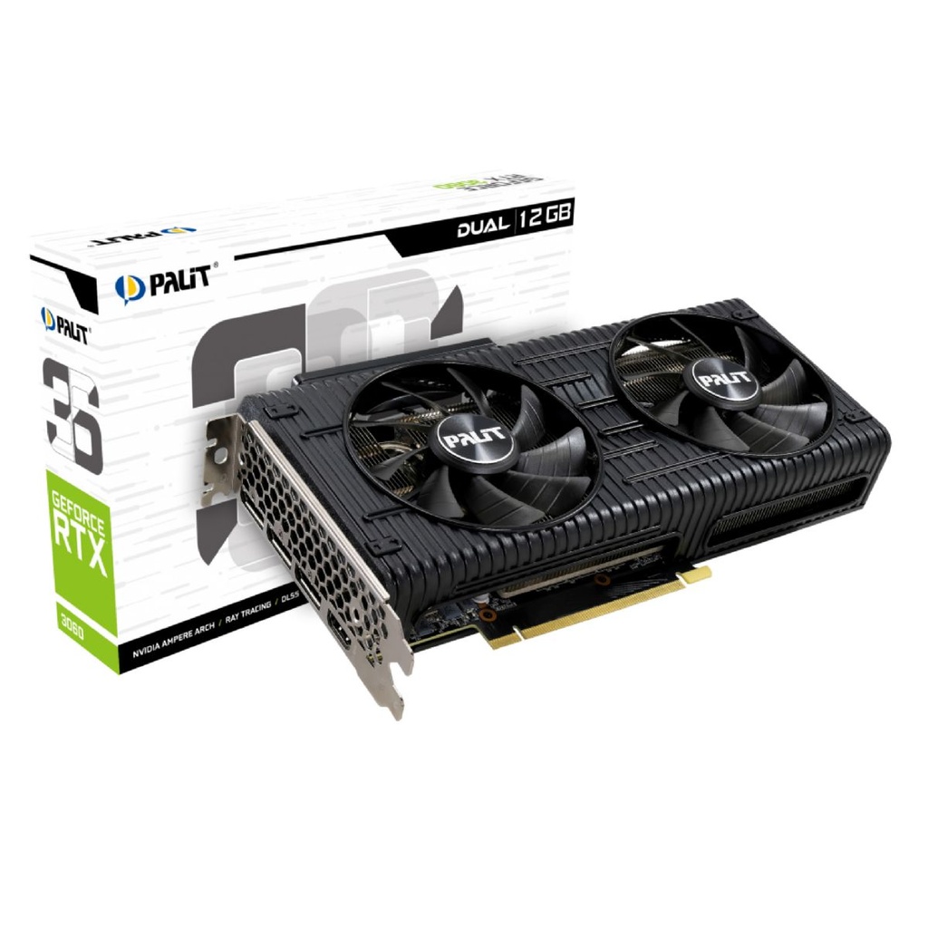 Tarj. Vga Palit Nvidia Rtx 3060 Dual 12gb Gddr6