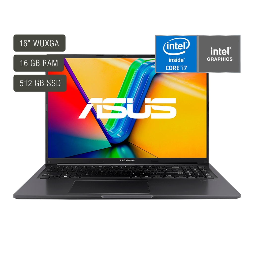 Notebook Asus Vivobook 16'' Core I7 16gb 512gb Win11 