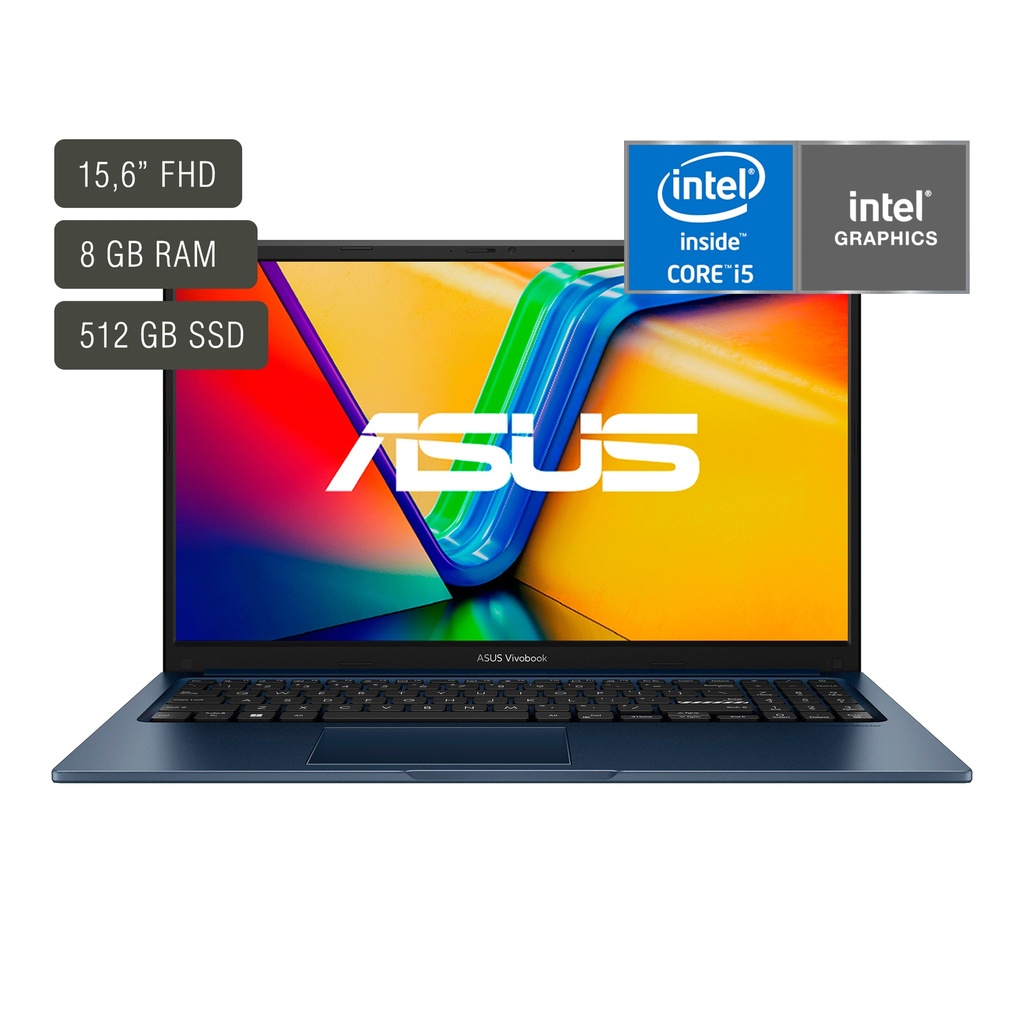 Notebook Asus Vivobook 15,6'' Core I5 8gb 512gb Win11 Pro