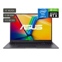 Notebook Asus Vivobook 16'' Core I5 12gb 512gb Win11 Rtx2050 