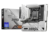 MSI - B650M PROJECT ZERO - Motherboard - Micro ATX - Socket AM5 - AMD B650 - para Ryzen - None