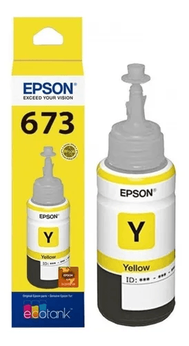 Botella de tinta original Epson T673420 - Amarillo 70ML