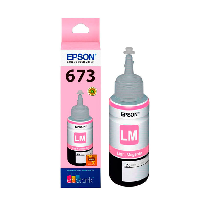 Botella de tinta original Epson T673620 - Light Magenta 70ML