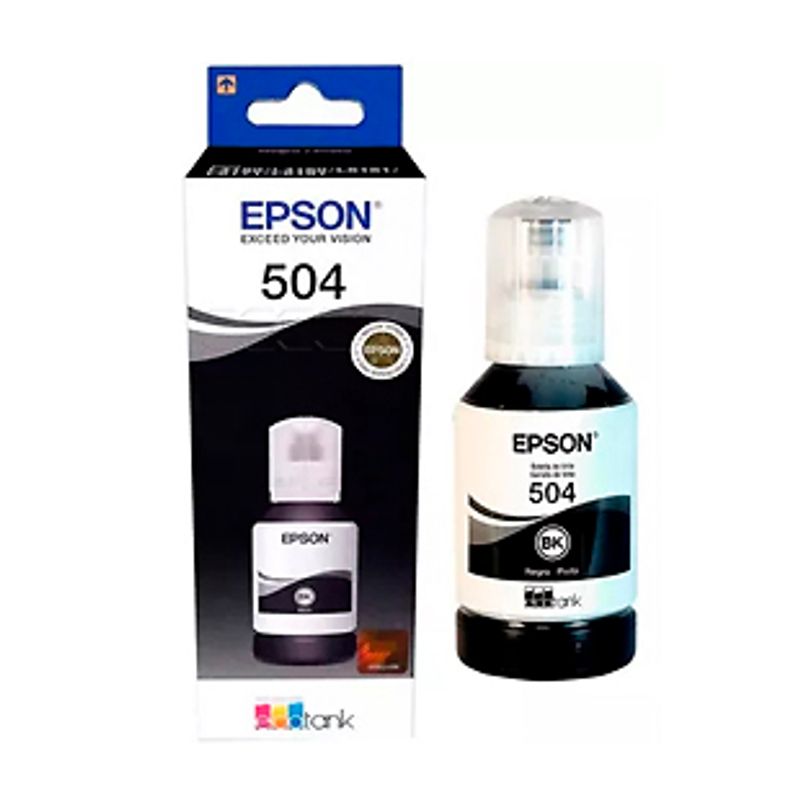 Botella de tinta original Epson T504120 - Negro 6.000cps