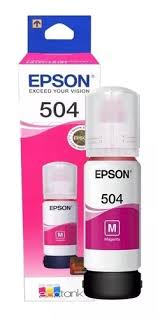 Botella de tinta original Epson T504320 - Magenta 6.000cps