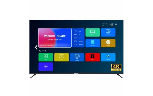 TV LED Asano 65'' 4K sin bordes SMART