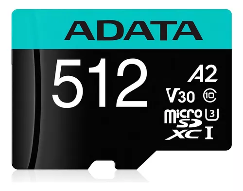 Memoria Microsdxc Adata Pro Uhs-i3 512gb Clase 10