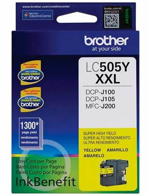 Cartucho original Brother LC205 - Amarillo