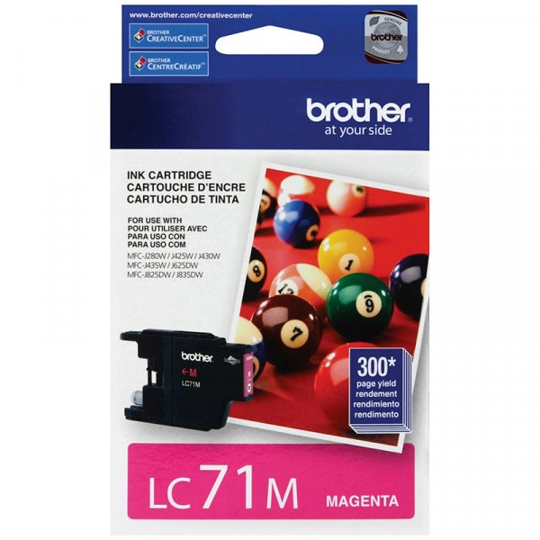 Cartucho original Brother LC71 - Magenta