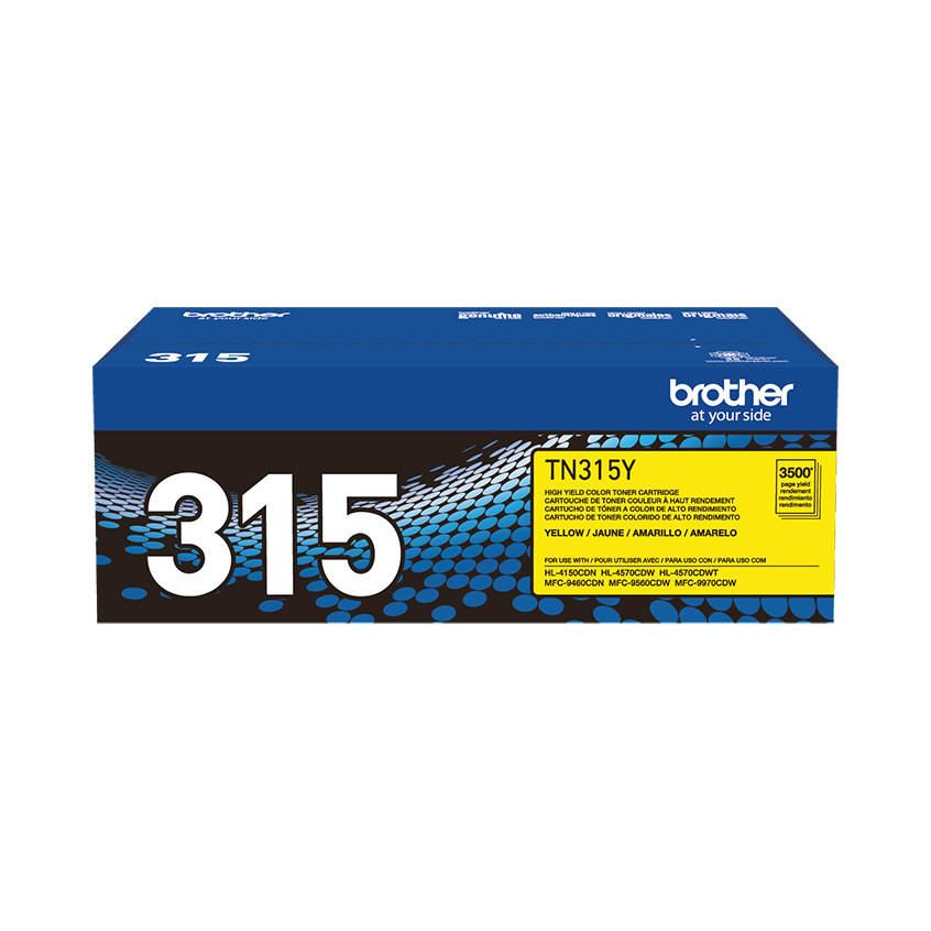 Toner original Brother TN315 - Amarillo