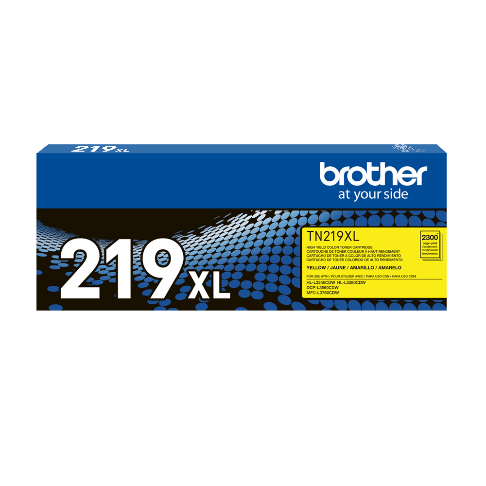 Toner original Brother TN219XL - Amarillo