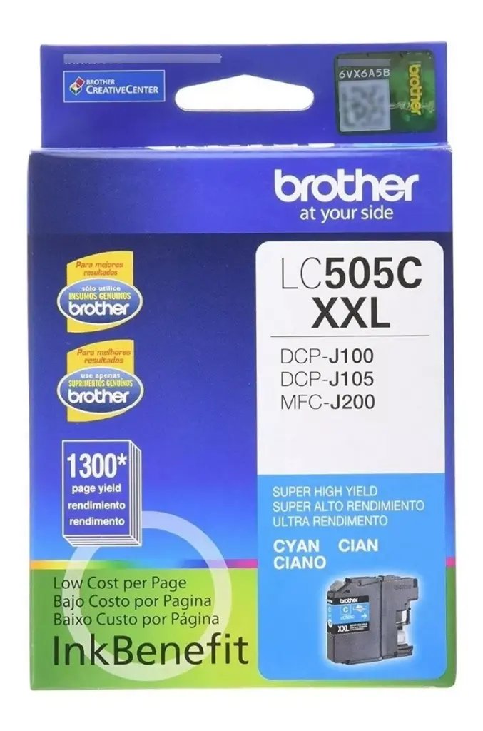 Cartucho original Brother LC505 - Cyan