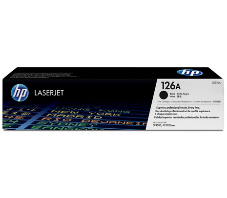 Toner original HP CE310A (126A) - Negro 1.200cps