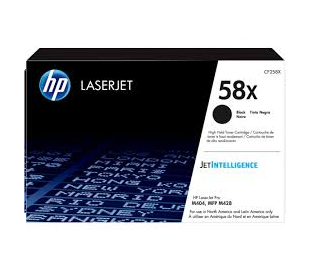 Toner original HP CF258X (58X) 10.000cps