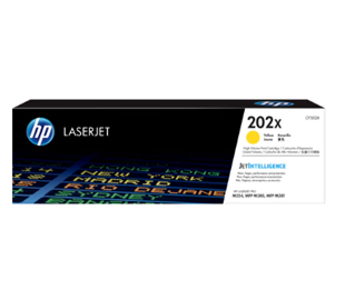 Toner original HP CF502X (202X) - Amarillo 2.500cps   