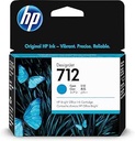 Cartucho original HP 3ED67A (712) - Cyan 29ML