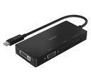 BELKIN AVC003BTBK ADAPTADOR USB-C A HDMI/DVI/VGA/DP (D)