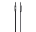 BELKIN AV10127TT03-BLK CABLE JACK 3.5MM PLANO BLACK 90CM