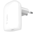 BELKIN WCA005VFWH CARGADOR DE PARED USB-C 30W WHITE