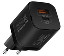 PROMATE POWERPORT-33.EU-BK CARGADOR PARED 33W USB-C/A QC3.0