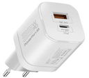 PROMATE POWERPORT-33.EU-WT CARGADOR PARED 33W USB-C/A QC3.0