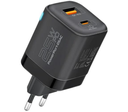 PROMATE POWERPORT-25AC.EU-BK CARGADOR PARED 25W USB-C/A 3.0