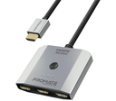 PROMATE MEDIASWITCH-H3 ADAPTADOR HDMI 3 EN 1 4K 60HZ BLACK