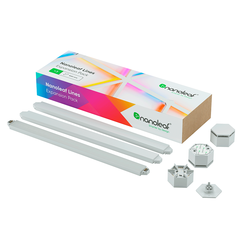 NANOLEAF NL59-E-0001LW-3PK KIT EXPANSION DE 3 BARRAS DE LUZ LED SMART