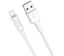 HOCO X25 CABLE SOARER USB-A A LIGHTNING WHITE 1M