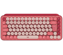 LOGITECH TECLADO POP KEYS HEARTBREAKER ROSE INAL+BT 