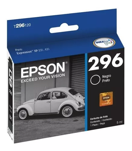 Cartucho original Epson T296120 - Negro 4ML