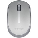 LOGITECH MOUSE M170 SILVER INALAMBRICO (D)